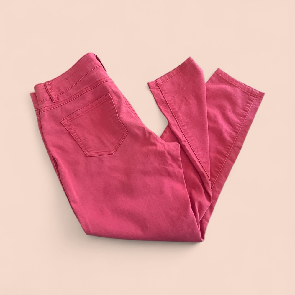Artisan Ny Vibrant Pink Straight Leg Jeans